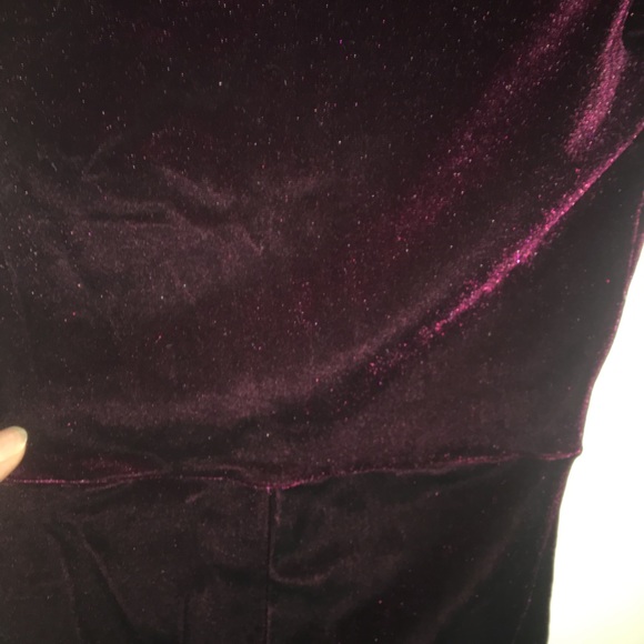 Merlot velvet bodysuit - Picture 4 of 4